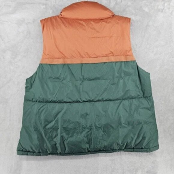 Prana Hellebore Down Puffer Vest Womens‎ Size X-Large Dark Ale Colorblock - Picture 8 of 8